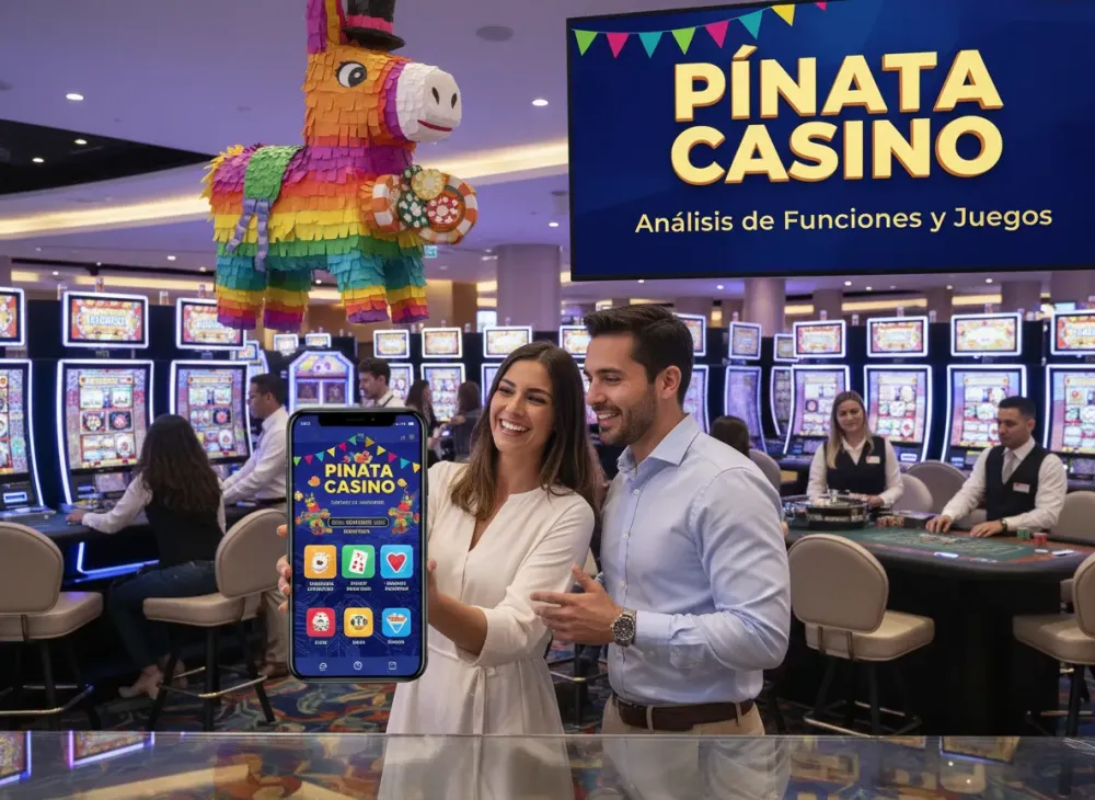 Pinata casino app análisis de funciones y juegos