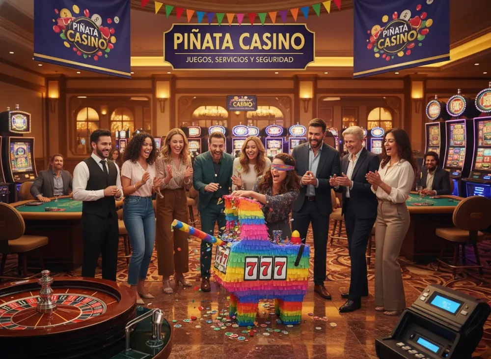 Pinata casino reseña de juegos servicios y seguridad